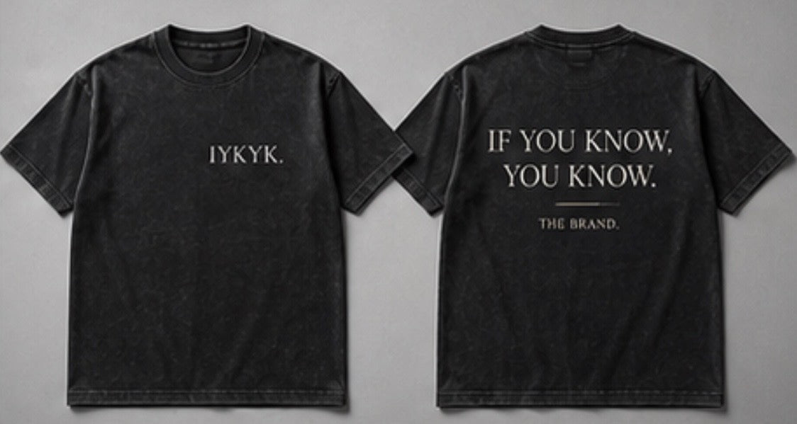 IYKYK Short Sleeve Shirt